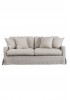 Jerry Slipcover Sofa 3 Seater